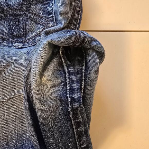 Kut from the Kloth Straight Jeans Women's 10 Blue Dark Wash Flap Pocket - Picture 10 of 16